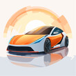 © Achmad - Futuristic Sports Car Design Sleek Lines and Aerodynamic Shapes