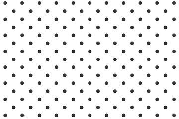 Poster - Seamless polka dot pattern on a transparent background, perfect for adding a touch of whimsy to design projects