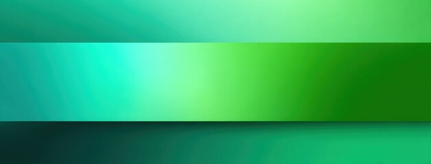 Poster - Abstract gradient background with shades of green in a smooth transition