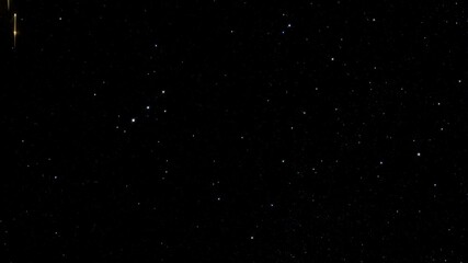 Wall Mural - Deep space view with stars. Cosmic background with starlight and constellation. Bright star cluster, black universe, and astral space.