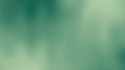 Poster - A soft green gradient background with smooth blending and a calming, abstract appearance, Abstract texture Gradient motion Background animation.