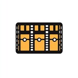 Filmstrip graphic design