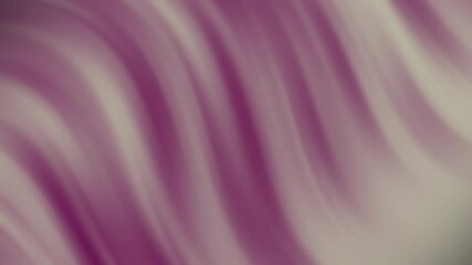 Poster - Soft, flowing pink and beige abstract waves create a gentle and soothing background, Abstract texture Gradient motion Background animation.