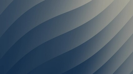 Poster - A smooth blue abstract background with gentle curved lines and gradient shading, Abstract texture Gradient motion Background animation.