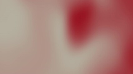 Poster - A soft, abstract blur of beige and pinkish-red tones with no discernible subject or object, Abstract texture Gradient motion Background animation.