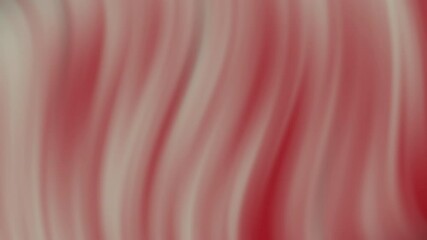 Poster - Soft wavy lines in shades of red and pink blend together, creating an abstract and soothing visual effect, Abstract texture Gradient motion Background animation.