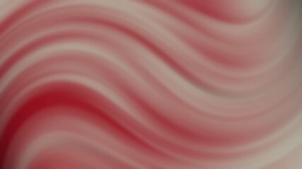Poster - A soft, wavy abstract background in shades of red and cream with flowing, blurred lines, Abstract texture Gradient motion Background animation.