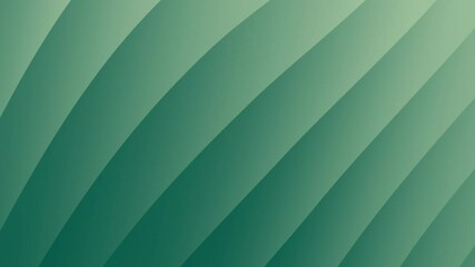 Poster - Green abstract background with smooth diagonal stripes creating a modern, minimalistic pattern, Abstract texture Gradient motion Background animation.
