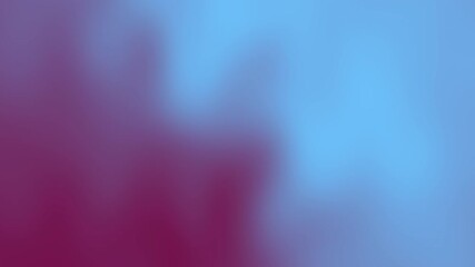 Poster - A soft gradient background blending deep purple and light blue hues with no distinct objects or shapes visible, Abstract texture Gradient motion Background animation.