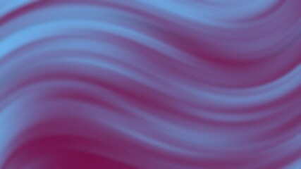 Poster - Soft blue and purple gradient waves form a smooth, abstract background with a calming, flowing effect, Abstract texture Gradient motion Background animation.