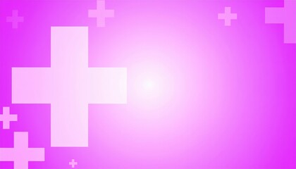 Poster - Creative pink background with abstract shapes digital design graphic art modern aesthetic vibrant colors visual concept