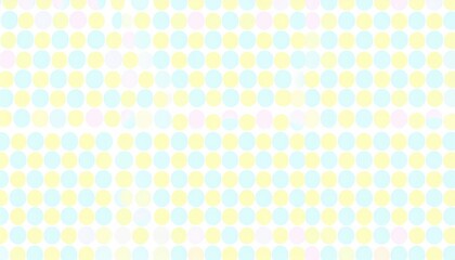 Poster - Colorful polka dot pattern digital design graphic art creative environment abstract viewpoint modern concept