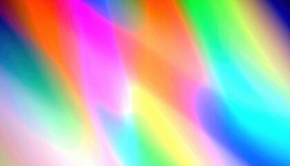 Poster - Colorful abstract light patterns digital art vibrant modern artistic creative colorful background