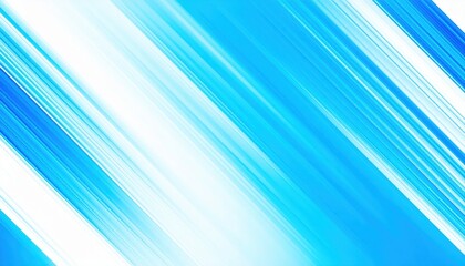 Poster - Dynamic blue motion blur abstract art digital space visual content modern design top-down view aesthetic concept