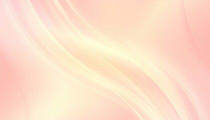 Poster - Dynamic flowing abstract patterns digital art soft colors minimalist design studio environment
