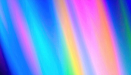 Poster - Vibrant light reflections abstract studio digital art colorful environment close-up viewpoint visual concept