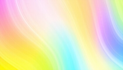 Poster - Colorful abstract background design digital art graphic vibrant aesthetic soft curves