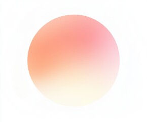 Poster - abstract sunrise: a soft gradient of colors that evokes the gentle beauty of a sunrise or sunset, of