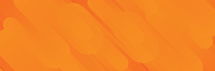 Poster - abstract orange background with diagonal lines. dynamic shapes composition.