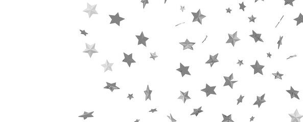 Poster - XMAS stars background, sparkle lights confetti falling. magic shining Flying christmas stars on night