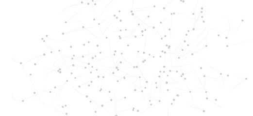 Fototapete - Abstract background image of network connection dots and lines. Ideal for technology, communication, and digital concept