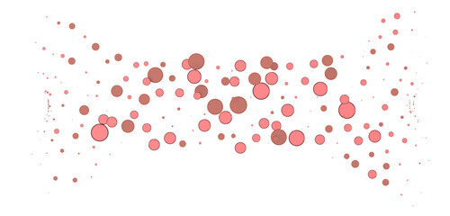 Aufkleber - confetti png. red confetti falls from the sky. Glittering confetti on a transparent background. Holiday