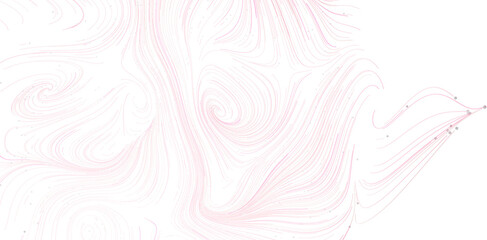 Poster - Elegant, flowing pink swirls on white. Perfect for websites, presentations, and more.