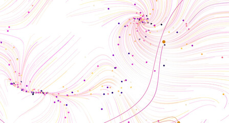 Aufkleber - Colorful abstract background with swirling lines and dots. Perfect for websites, presentations, and more.