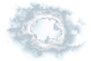 Wall Mural - png space hole vortex clouds mysterious atmosphere.