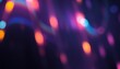 © ordaline - Abstract blurred background with colorful neon light leaks and glowing circles