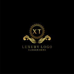 Poster - XT letter initial monogram luxury logo