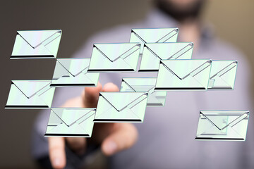 Poster - Streamline your inbox.  Efficient email management solutions for productivity.