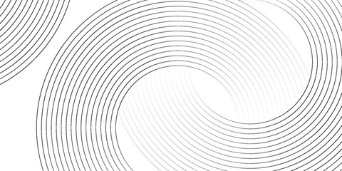 Wall Mural - white geometric abstract background overlapping layers on bright space with line effect decoration. 