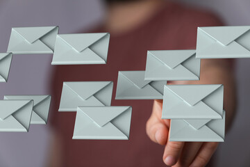 Aufkleber - Efficiently manage your inbox. Learn tips to reduce email overload and improve productivity.