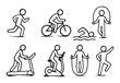© Eric - Hand-Drawn Fitness Icons