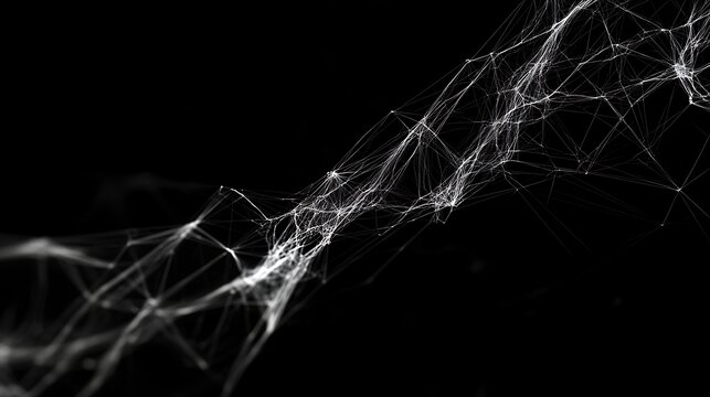 Abstract network of interconnected points