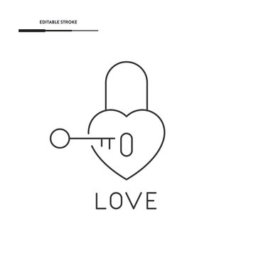 Love Icon Vector Design.