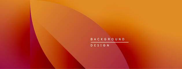 Aufkleber - Abstract gradient design. Warm colors blend, creating dynamic visual effect. Text reads background design. Simple, modern aesthetic.