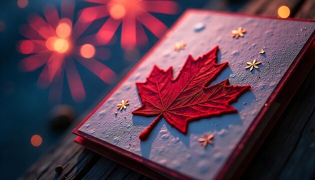 Embroidered Canada Day Card

Canada Day Card with Maple Leaves

Rustic Canada Day Card Scene

Fireworks Bokeh Canada Card

Warm Light Canada Day Card