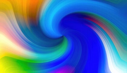 Poster - Colorful swirling abstract art digital canvas vibrant patterns creative space dynamic movement visual concept