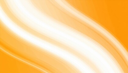 Poster - Flowing orange abstract design digital art creative environment modern aesthetic vibrant viewpoint