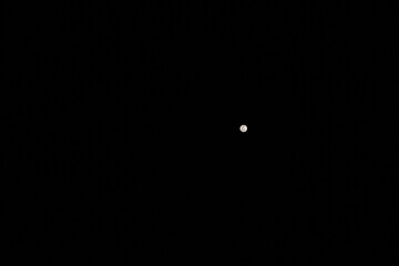 bright full moon in full focus