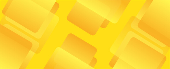Poster - abstract orange and yellow geometric background. dynamic shapes composition. cool background design 