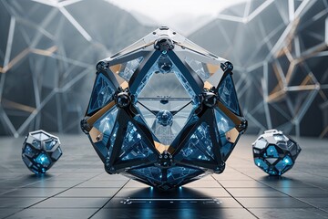 Poster - Innovative Polygonal Digital Structure with Nodal Interactions and Technological Bonding