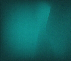 Fototapete - Dark royal green grainy gradient background Abstract gradient grainy texture background design