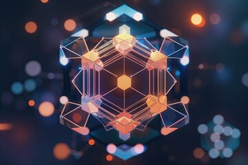 Poster - Geometric Hexagon Cluster Design for Enhanced Connectivity in Virtual Environments