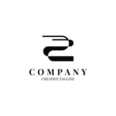 Poster - Minimalist Letter Z logo for your business. Logo design template