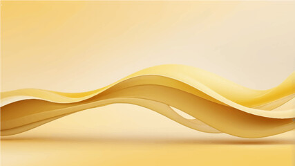 Abstract background with soft yellow gradient and flowing line.