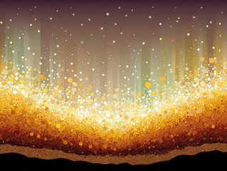 Wall Mural - celebration background gold