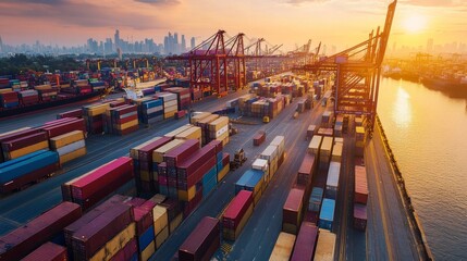 Poster - Transforming global logistics management in the digital age innovations trends and strategies for the future